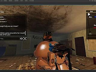 Oh wow, I turned that dominant futanari into my submissive big ass bitch with intense lesbian sex!