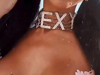 hey, check out this pink lingerie tease