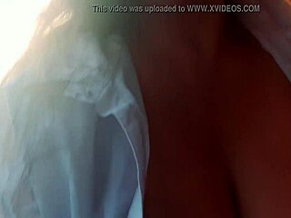 El Vecino Me Ve Masturbandome Y Quiero Que Me Vea! Big Tits Squirting Creampie In Outdoor Public Scene With Bent Over Babe!