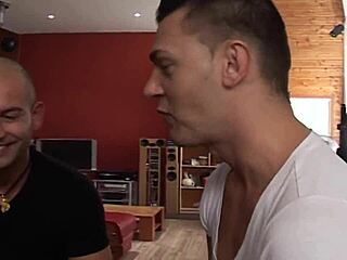 Lou Drives Boys Crazy in Wild 3 on 1 Sex with Oral Pussy Anal and Cum on Face Tits