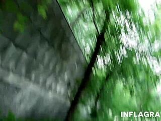 Slutty Latina Cutie Gets Rammed Outdoors In Hardcore Fucking With Handjob