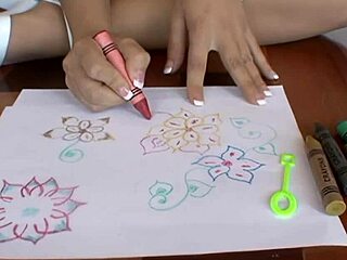 Fucking sexy blonde milf in bed bent over doggystyle deepthroat fingering fishnets