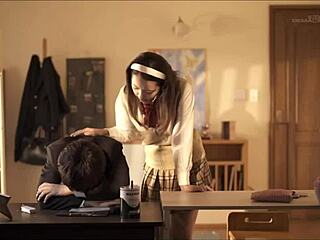 Eu era virgem e a minha irmã casada me ensinou a beijar legendado Kanna Misaki