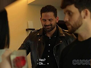 Why does this cuckold husband watch his wife ride another man's cock?