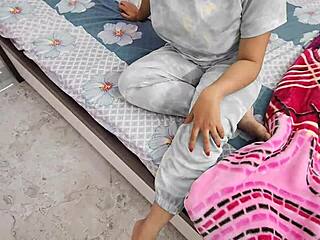 Girlfriend's sister got bent over in doggystyle for a creampie while alone at home in homemade video.