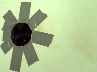 I feel so thrilled with this gloryhole teen sucking huge black cock.