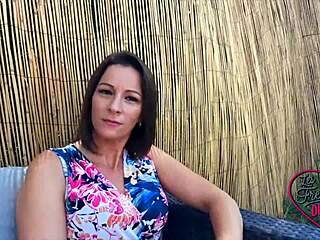 Kyara the naughty French nurse explores her wild limits outdoors as a slutty milf