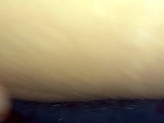 clit pulsing in hairy latina beaver during softcore tease