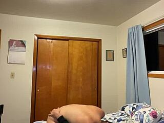 I picked up my wife after the party for face sitting and intense sex