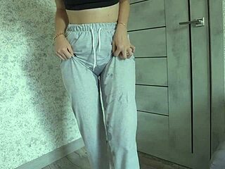 free petite 18+ teen desperation pee is so hot