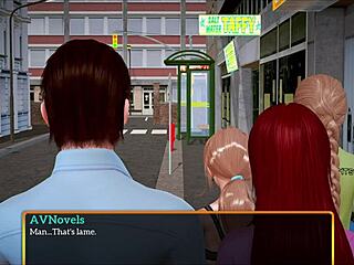 My New Family 322 with BIG TITS Redhead in Game Action