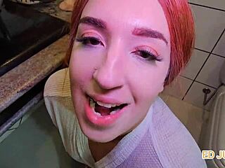 Why does this cute brazilian teen slut crave monster cock blowjobs and anal fucking in her first porn video?