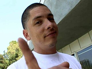 Angel Cakes gets her shaved pussy licked in fishnets and heels. Then I stuff it with deepthroat fucking and handjob in bed!