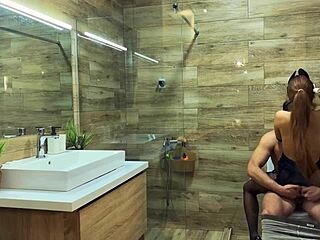 Hey, check out hot MyRedFoxGirl cheating on her husband in the party bathroom! 😏🚽