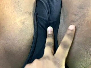 British teen, why not worship your chubby ass with buttplug for first time anal play solo