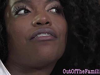 Black Teen 18+ Masturbates with Blowjob and Handjob in High Definition Reality