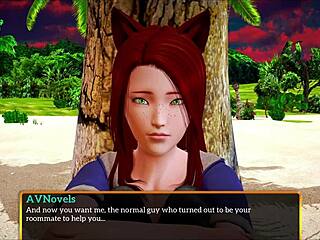 My New Family 322 with BIG TITS Redhead in Game Action