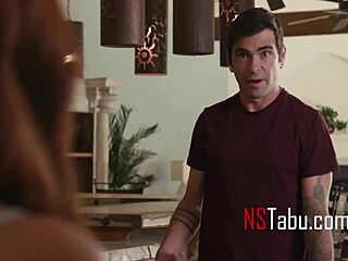 Hey, this cute babysitter strips down for her client who's into studying human curves! 😏