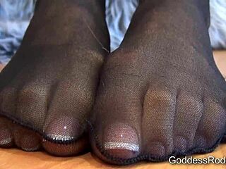 Hey Rodea, basement cuckold session with nylon stockings gets me so worked up