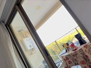 Wow, mature curvy latina milf in costume orgasms hard from blowjob and pussy sex with cousin!