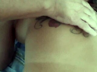 My husband let his friend suck my tits while he fucked my pussy.