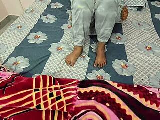 Girlfriend's sister got bent over in doggystyle for a creampie while alone at home in homemade video.