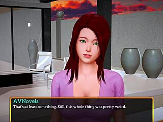 My New Family 322 with BIG TITS Redhead in Game Action