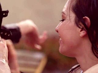 femdom babe dominates shemale sai jaiden's ass while ivy rose rides and squirts wildly