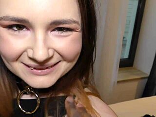 i'm shy teen viven doll taking first huge bbc bareback