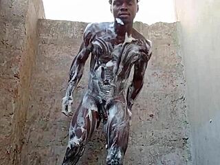 shower sex with monster cocks feels best together