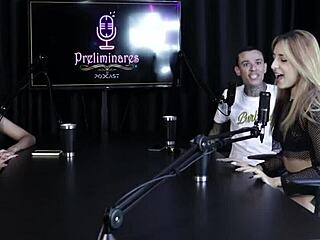 Yasmin Pariz Strips Moans And Sucks Thick Cock