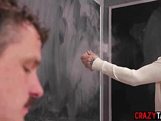 petite blonde haley spades takes classroom gangbang doggystyle