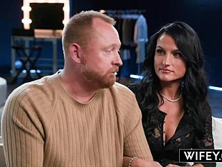 Wifey Milf Ridley Rides Husband Christian's Cock Cowgirl Style