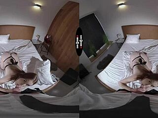 brunette shaves pussy gives pov handjob deepthroat in dark