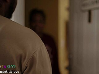 cheating wife moans loud riding ex's cock doggystyle while hubby's away pt 2