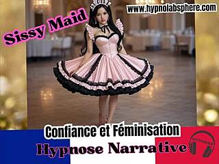 sissy france explores hypnose narrative for immersive maid confidence and feminisation