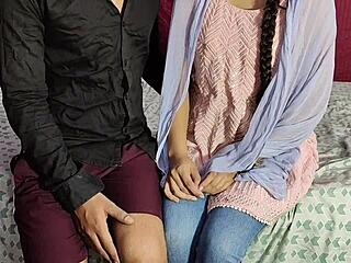 in a narrative twist he cheats on his girlfriend with hot virgin redhead stepsister