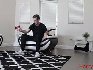 hey there, nina kayy is here to soothe and comfort her stepson using her big tits in a caring way