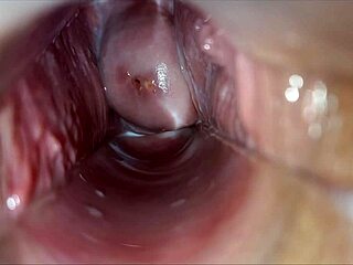 oh man, check out this pulsating orgasm right inside her vagina, it's intense!