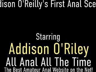 Alison Moore Rimmed Deep Then Creampied in Ass and Pussy