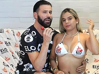 Intense Colombian Cutie Annie Marin Prepares For Spicy Bedroom Casting Interview