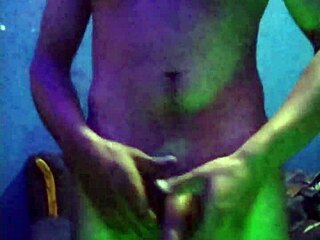 Shave and masturbate with crazy Latina student at homemade party