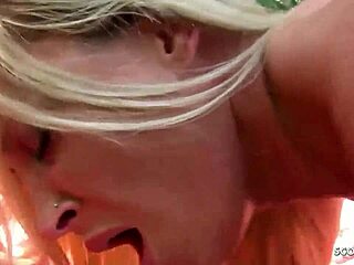 Big Boobs Blonde Milf Gets Oiled for Rough Public Pool Fuck