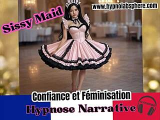 sissy france explores hypnose narrative for immersive maid confidence and feminisation