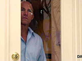 Daddy4k Jenny luvs wild sex with handsome mature dad... oops so hot!