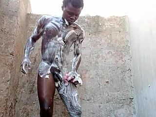 shower sex with monster cocks feels best together