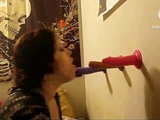 three thick rubber cocks ready for intense pounding action