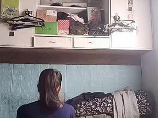 I Feel So Connected to This Cute Petite Asian Babe in Tight Workout Outfit