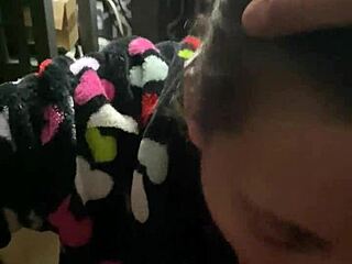 wanna watch me slobber on this monster cock pov on my knees?