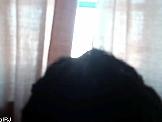 Visiting Morro do Vidigal trailer 09 with Brazilian brunette wife flashing shaved pussy close up